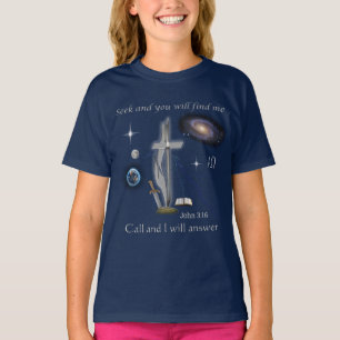 T-shirt Cherchez et vous me trouverez