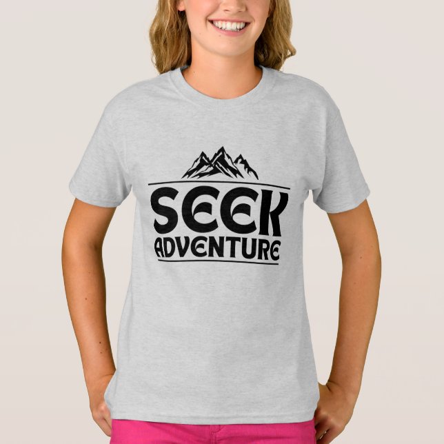 T-SHIRT CHERCHEZ L'AVENTURE (Devant)