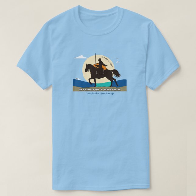T-shirt Cherchez le bon côté des choses (Design devant)