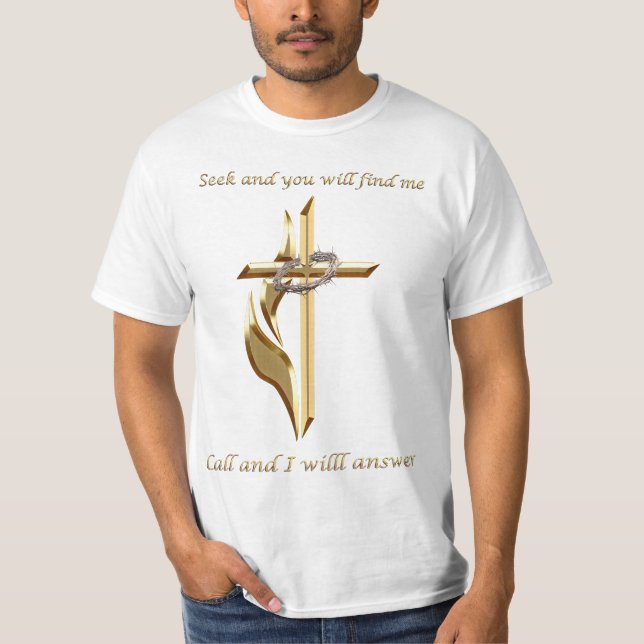 T-shirt Cherchez le Seigneur (Devant)