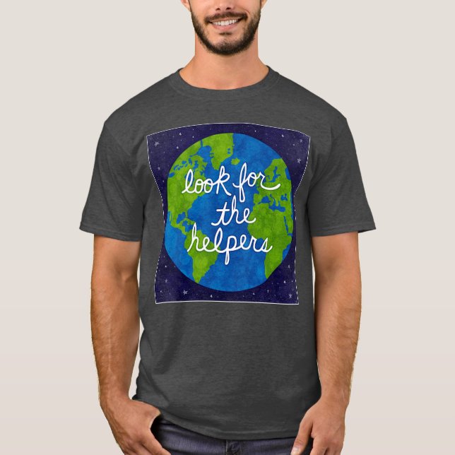 T-shirt Cherchez les aidants (Devant)