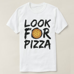 T-shirt Cherchez Pizza