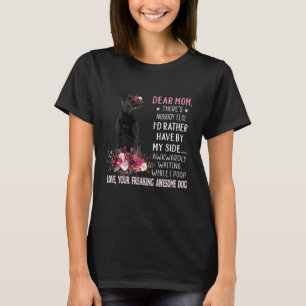 T-shirt Chère maman du chien Mama Propriétaire du chien Bo