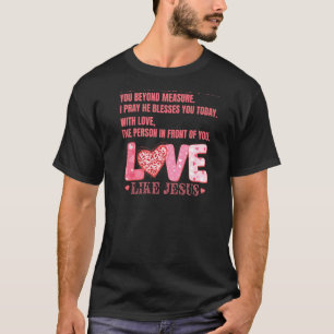 T-shirt Chère personne Derrière moi J'espère que vous conn