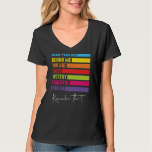 T-shirt Chère Personne Derrière Moi Vous Êtes Extraordinai