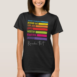 T-shirt Chère Personne Derrière Moi Vous Êtes Extraordinai