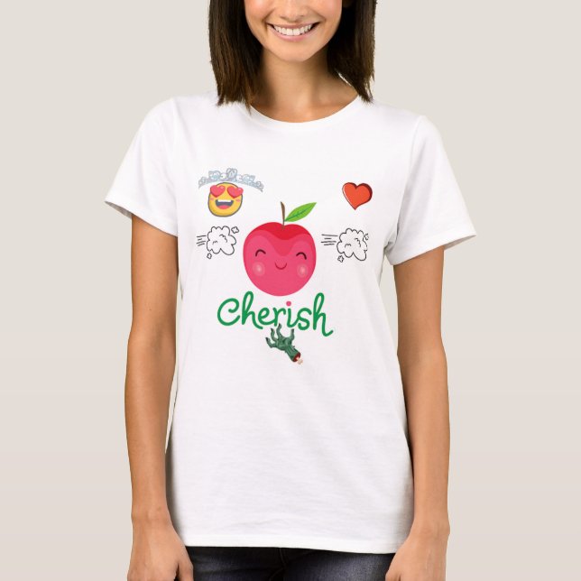 T-SHIRT CHERISÉ (Devant)