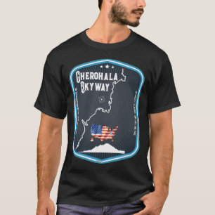 T-shirt Cherohala Skyway National Pittoresque Byways Tenne