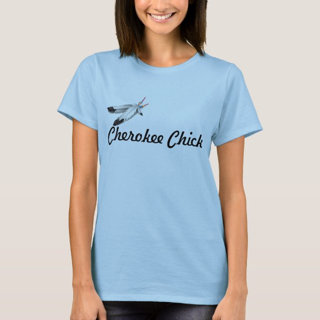 T-shirt cherokee de poussin (Devant)