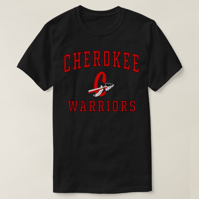T-shirt Cherokee High School Warriors Premium (Design devant)