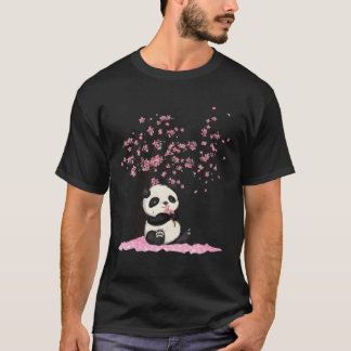 T-shirt Cherry Blossom Japanese Panda