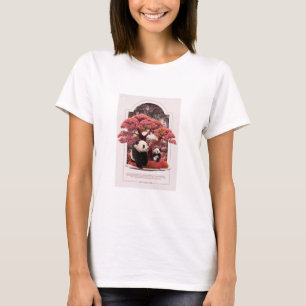 T-shirt Cherry Blossom Panda