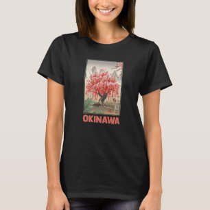 T-shirt Cherry Blossom Sakura Okinawa Japon