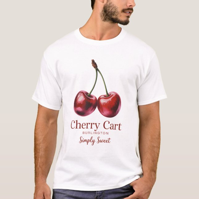T-shirt Cherry Cart (Devant)