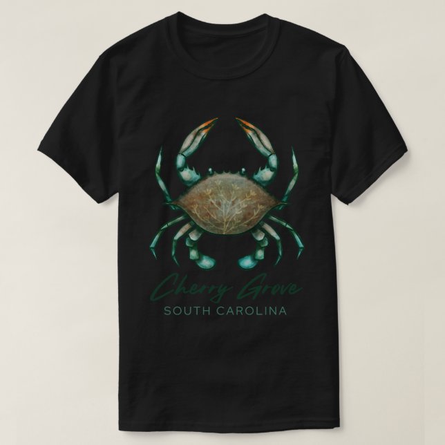 T-shirt Cherry Grove Beach Caroline du Sud SC (Design devant)