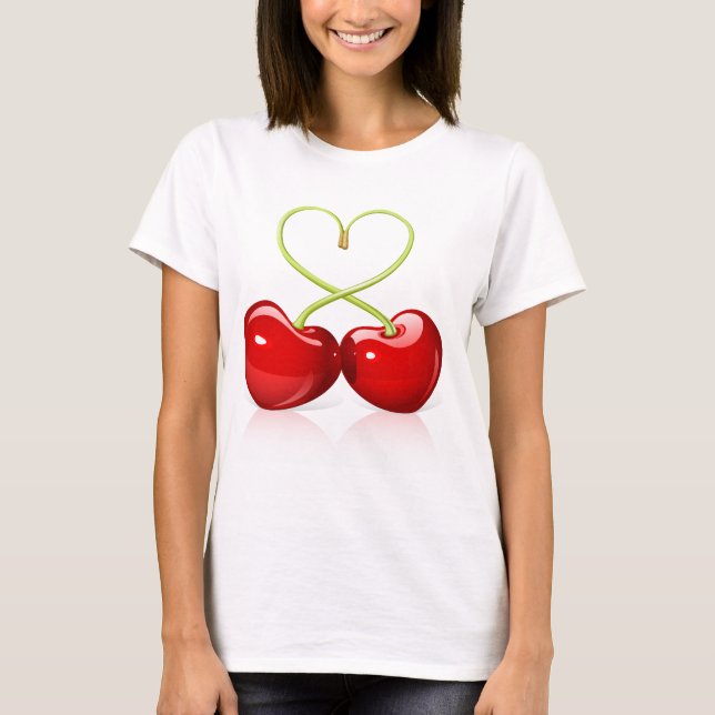 T-shirt Cherry Heart (Devant)