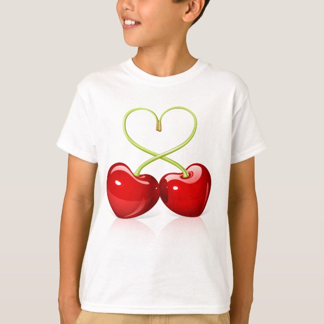 T-shirt Cherry Heart (Devant)