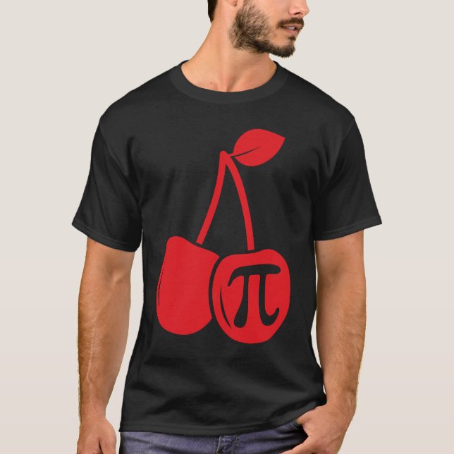 T-shirt Cherry Pi Day  Math Nerd Pie Teacher 3 14 Science (Devant)