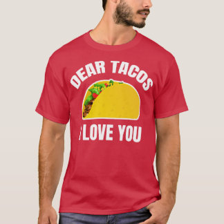 T-shirt Chers Tacos, je t'aime