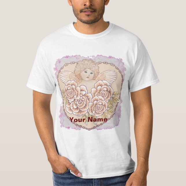 T-shirt Cherub Angel Heart (Devant)