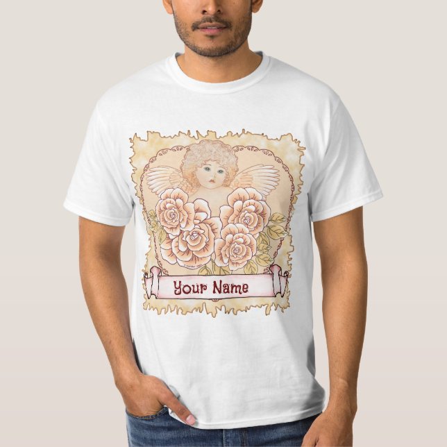 T-shirt Cherub Angel Heart (Devant)