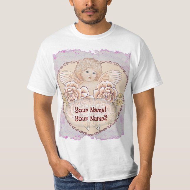 T-shirt Cherub Angel Heart (Devant)