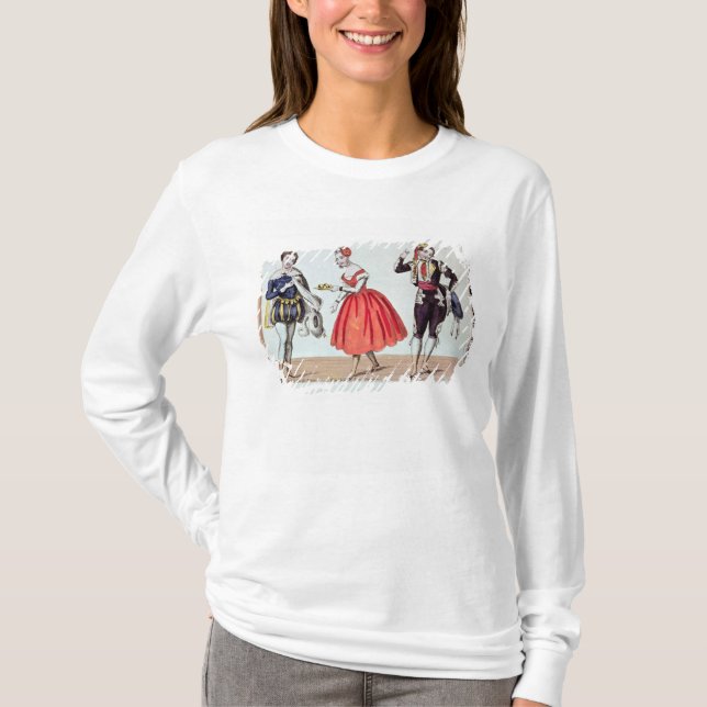 T-shirt Cherubino, Fanchette et Figaro (Devant)