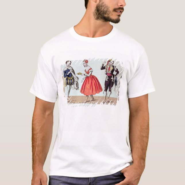 T-shirt Cherubino, Fanchette et Figaro (Devant)