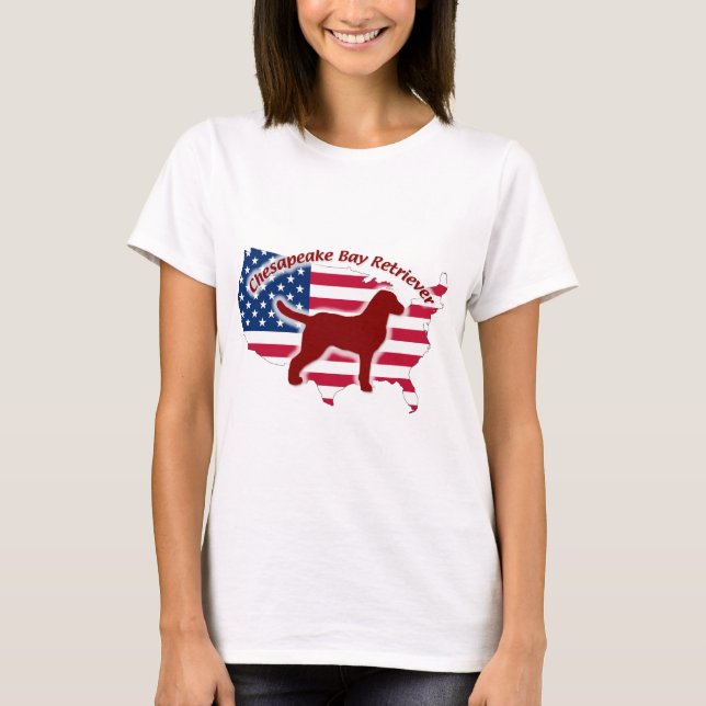 T-shirt Chesapeake Bay Retriever (Devant)