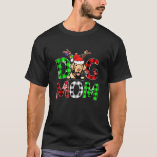 T-shirt Chesapeake Bay Retriever Chien Maman Buffalo Xmas