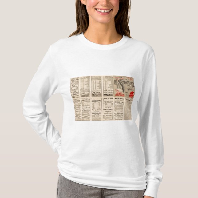 T-shirt Chesapeake de page des textes et relais de l'Ohio (Devant)