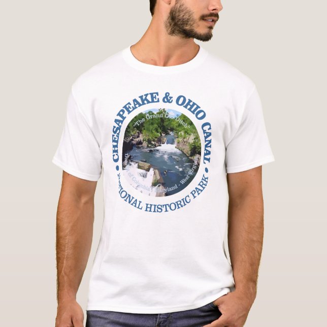 T-shirt Chesapeake & Ohio Canal PSN (Devant)