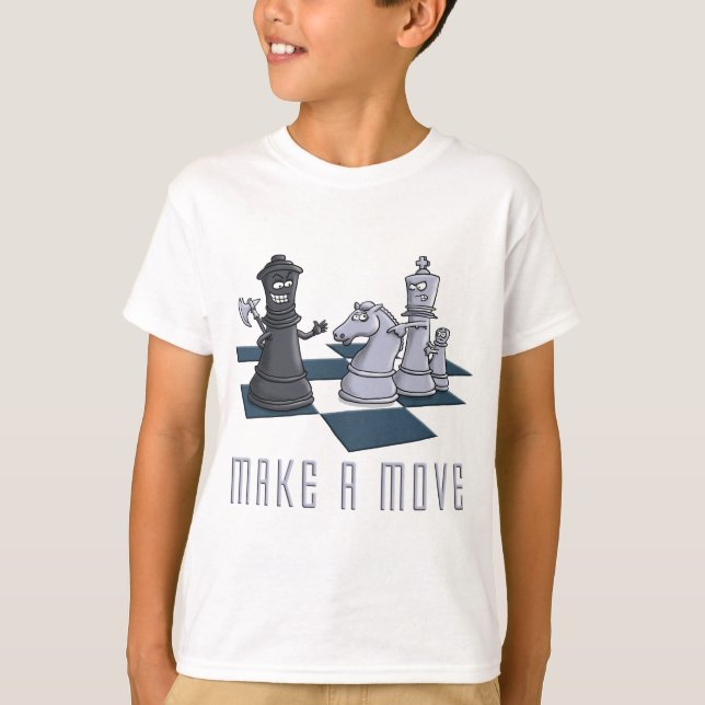 T-shirt chess (Devant)