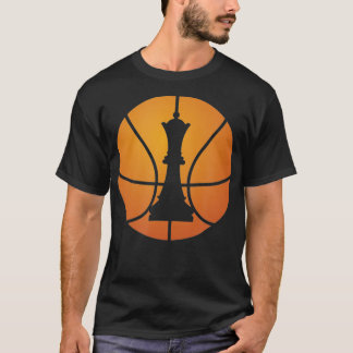 T-shirt Chess Basketball Cadeau Drôle pour Jeu Board King