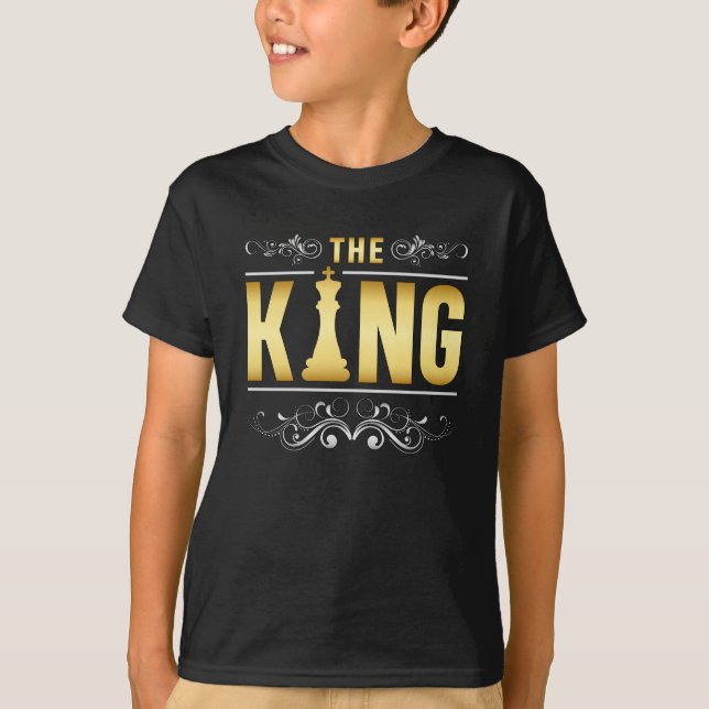 T-shirt Chess Chess Board King Checkmate Board Jeu cadeau (Devant)