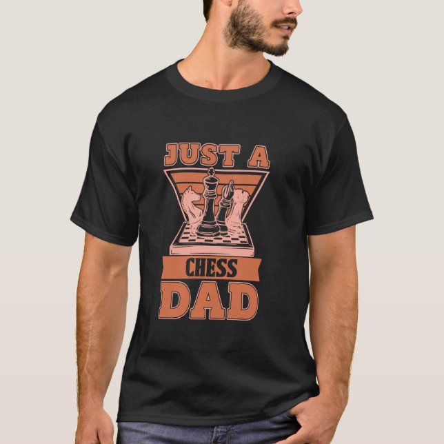 T-shirt Chess Chessman Master - Juste Un Jeu D'Échecs (Devant)
