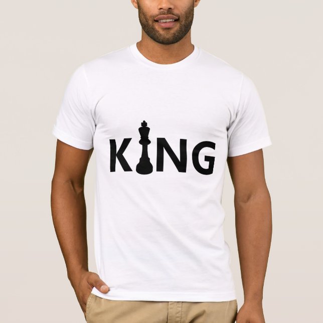 T-SHIRT CHESS KING (Devant)
