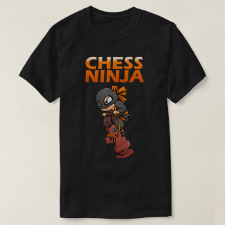 T-shirt Chess Ninja | Funny Gamer and Strategy Design
