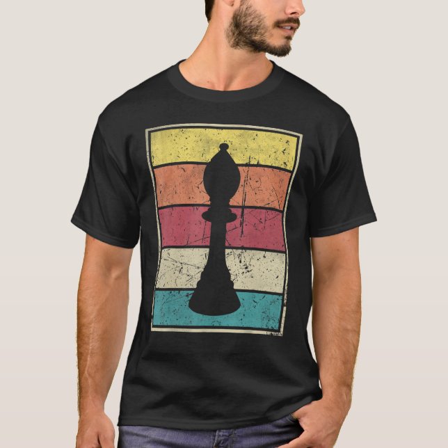T-shirt Chess Piece Bishop (Devant)