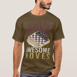 T-shirt Chess Player Board Games Chessman Chess 