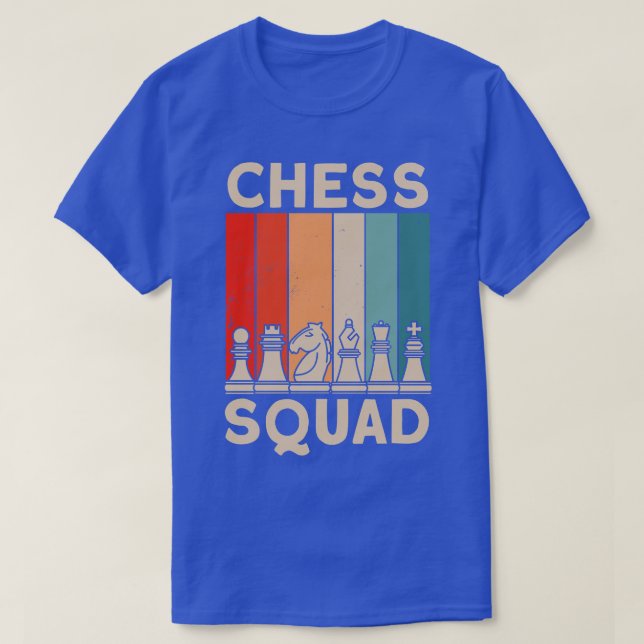 T-shirt Chess Squad Chess Player  (Design devant)