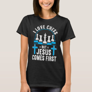 T-shirt Chess Stuff Chess Club Chess Merch Christian Jesus