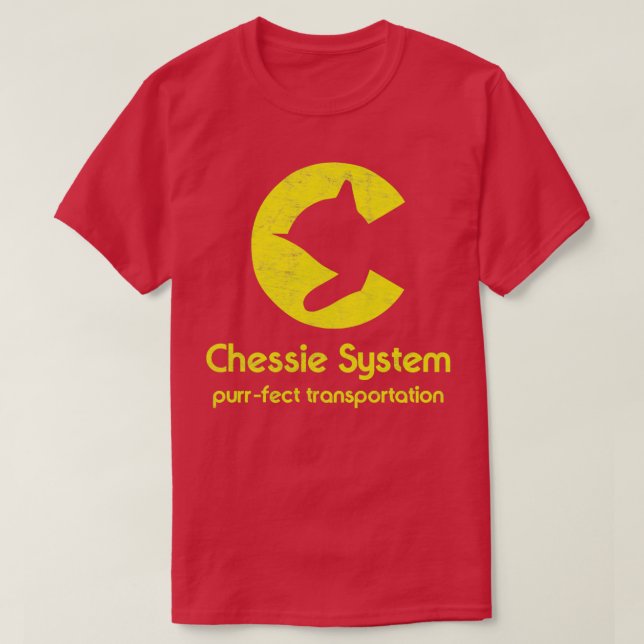 T-shirt Chessie System Transport ferroviaire (Design devant)