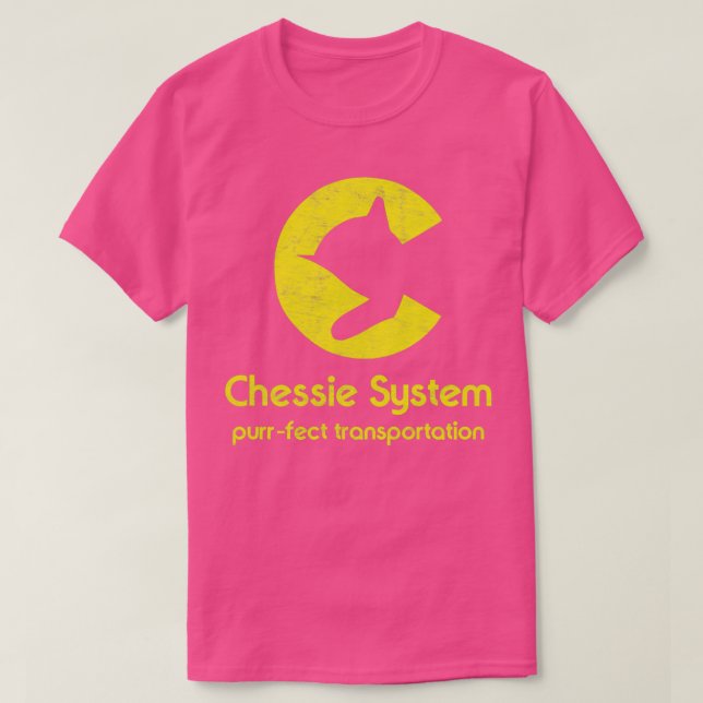 T-shirt Chessie System Transport ferroviaire (Design devant)