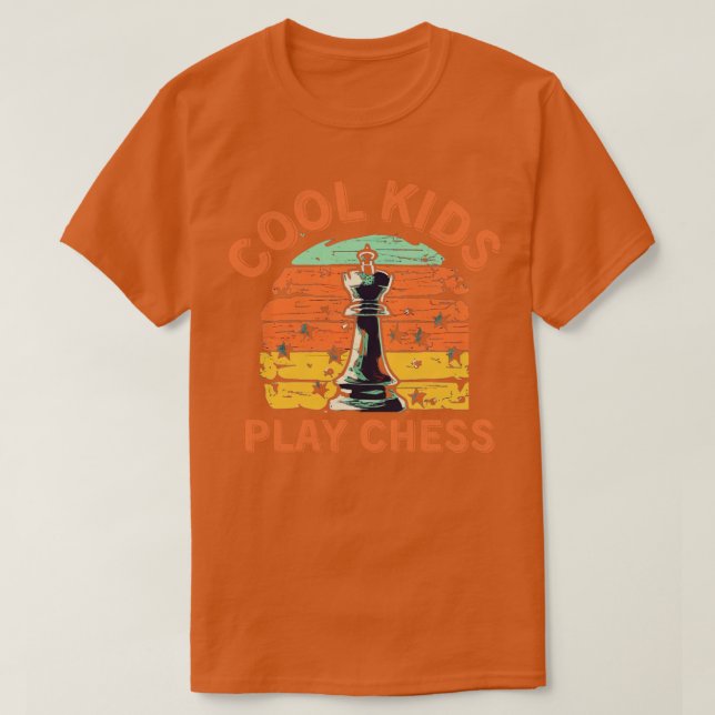 T-shirt Chessmen Chessboxe cadeau pour enfants Cool (Design devant)