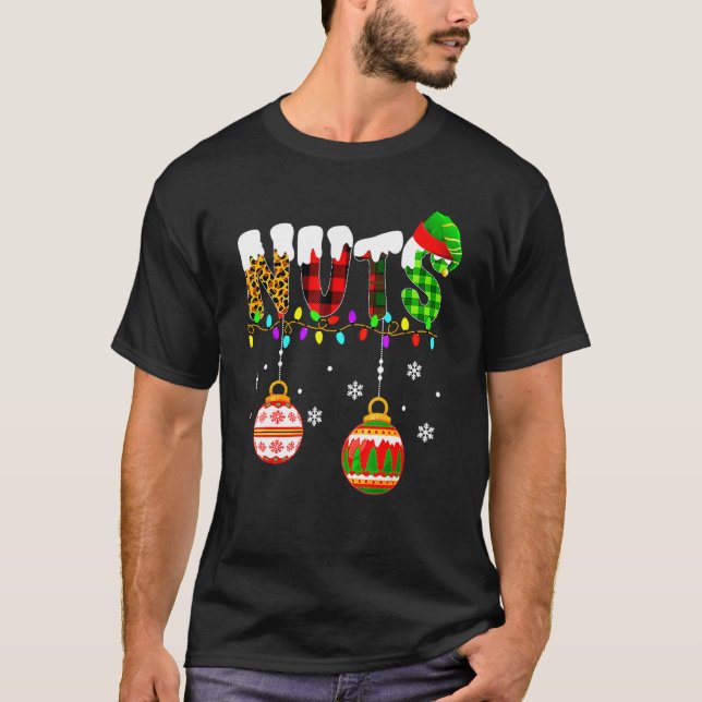 T-shirt Chest Nuts Couples Christmas Chestnuts Adult Match (Devant)