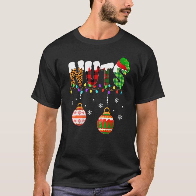 T-shirt Chest Nuts Couples Christmas Chestnuts Adult Match (Devant)