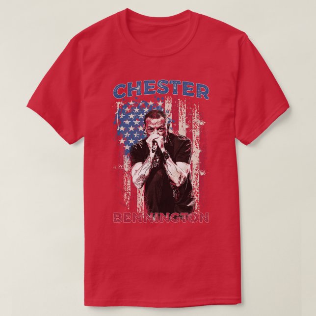 T-shirt Chester Bennington (Design devant)