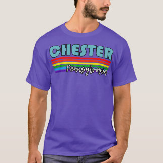 T-shirt Chester Pennsylvania Pride Chester LGBT Cadeau LGB