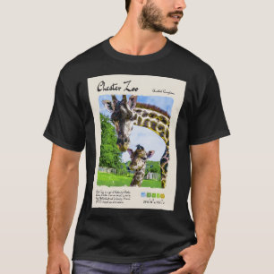 T-shirt Chester Zoo Aquarelle Vintage Voyage